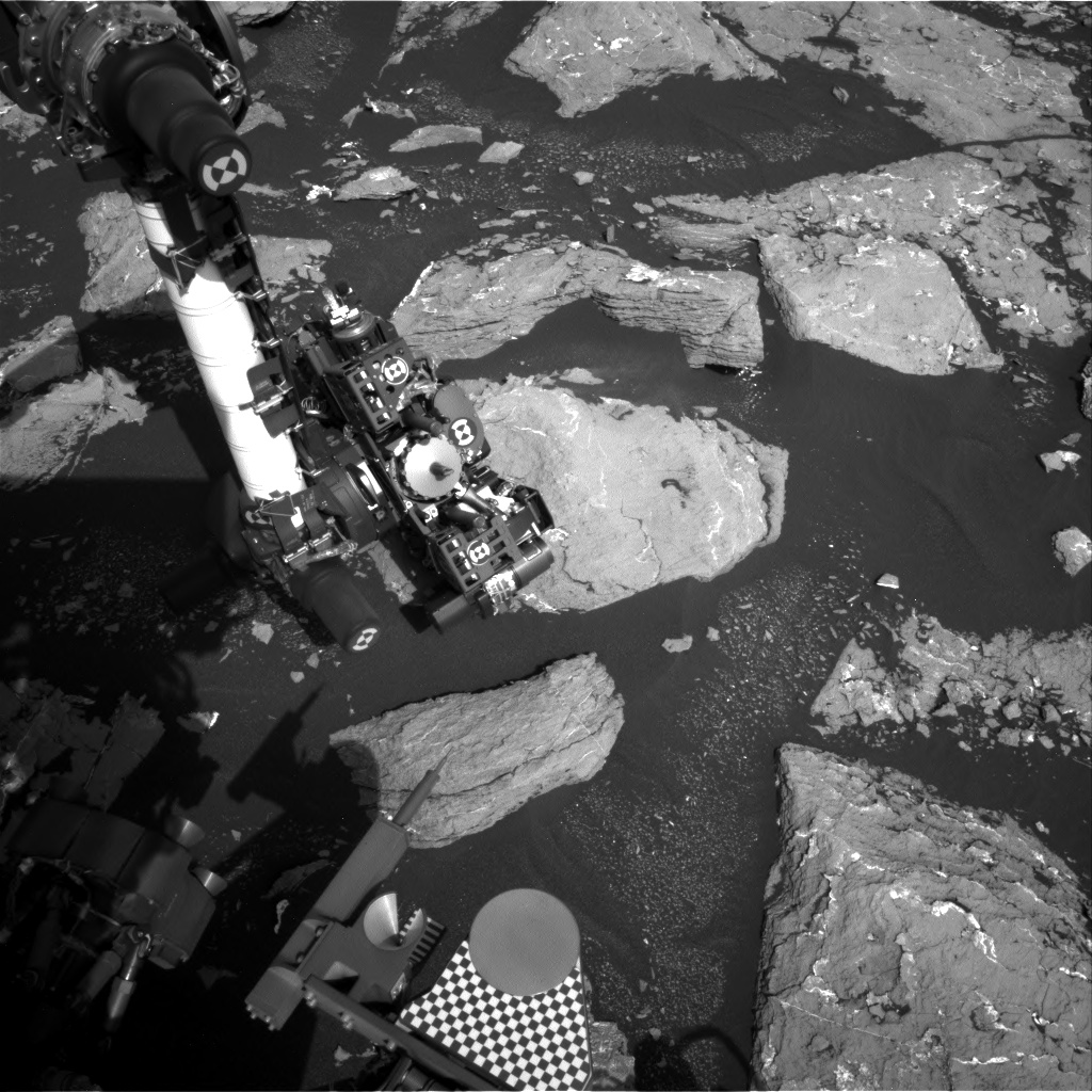 Nasa's Mars rover Curiosity acquired this image using its Right Navigation Camera on Sol 1533, at drive 2830, site number 59