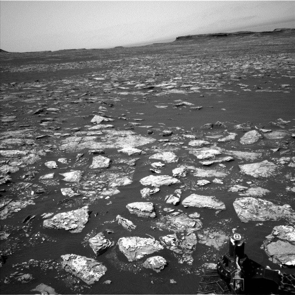 Nasa's Mars rover Curiosity acquired this image using its Left Navigation Camera on Sol 1547, at drive 2830, site number 59