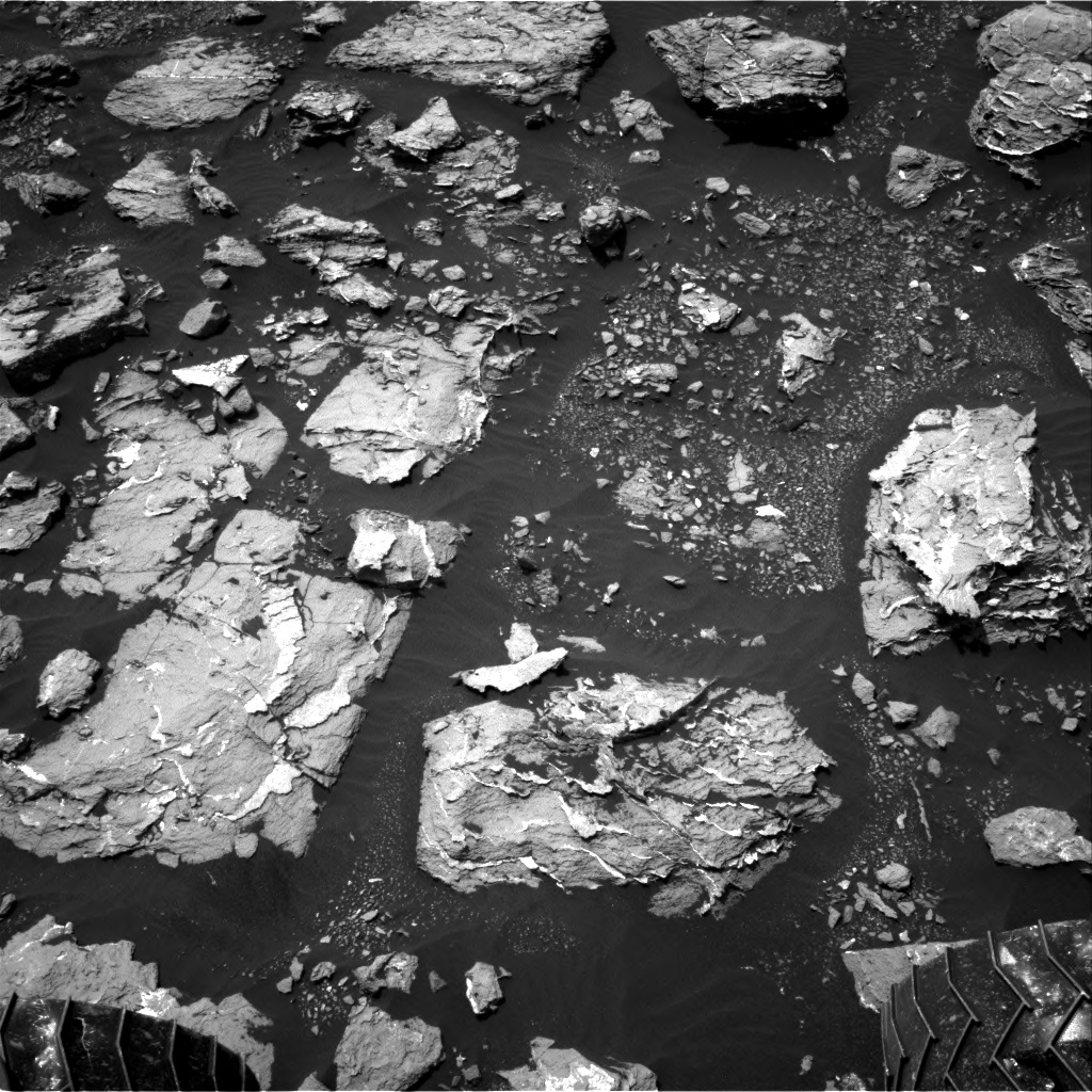 Nasa's Mars rover Curiosity acquired this image using its Right Navigation Camera on Sol 1547, at drive 2830, site number 59