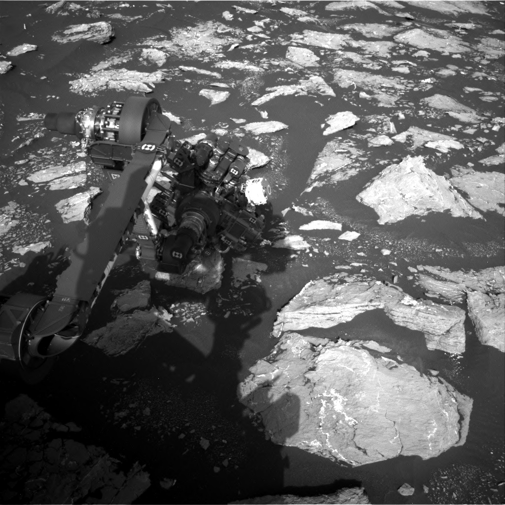 Nasa's Mars rover Curiosity acquired this image using its Right Navigation Camera on Sol 1552, at drive 2830, site number 59