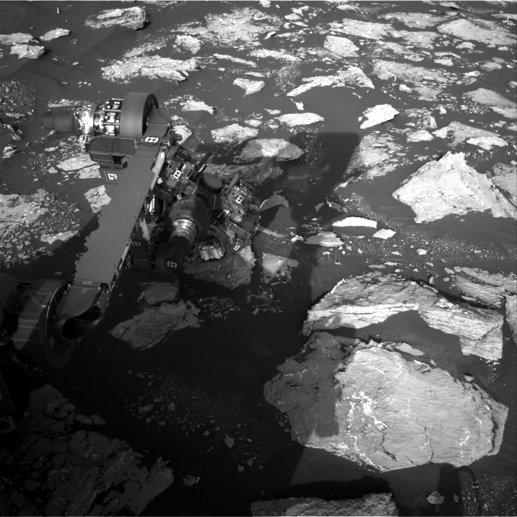 Nasa's Mars rover Curiosity acquired this image using its Right Navigation Camera on Sol 1552, at drive 2830, site number 59