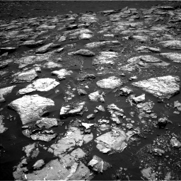 Nasa's Mars rover Curiosity acquired this image using its Left Navigation Camera on Sol 1553, at drive 2848, site number 59