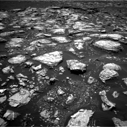 Nasa's Mars rover Curiosity acquired this image using its Left Navigation Camera on Sol 1553, at drive 2854, site number 59