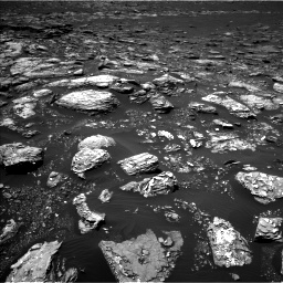 Nasa's Mars rover Curiosity acquired this image using its Left Navigation Camera on Sol 1553, at drive 2866, site number 59