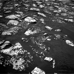 Nasa's Mars rover Curiosity acquired this image using its Left Navigation Camera on Sol 1553, at drive 2908, site number 59