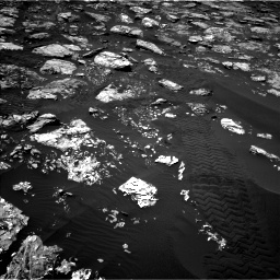 Nasa's Mars rover Curiosity acquired this image using its Left Navigation Camera on Sol 1553, at drive 2914, site number 59