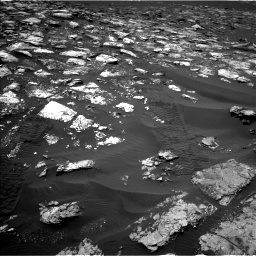Nasa's Mars rover Curiosity acquired this image using its Left Navigation Camera on Sol 1553, at drive 2932, site number 59