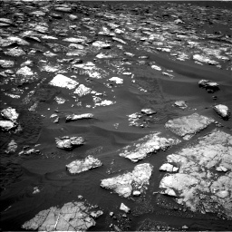 Nasa's Mars rover Curiosity acquired this image using its Left Navigation Camera on Sol 1553, at drive 2938, site number 59