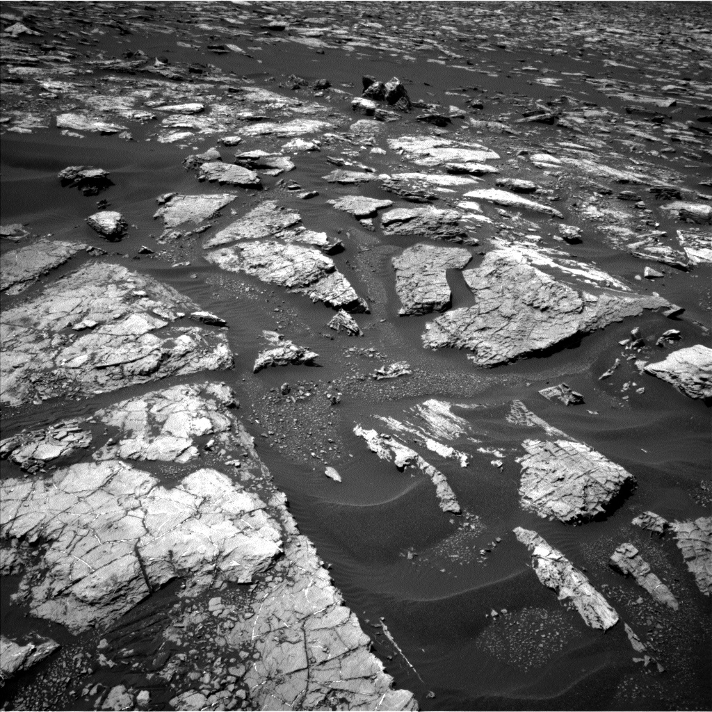 Nasa's Mars rover Curiosity acquired this image using its Left Navigation Camera on Sol 1553, at drive 2968, site number 59