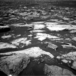 Nasa's Mars rover Curiosity acquired this image using its Left Navigation Camera on Sol 1553, at drive 2980, site number 59