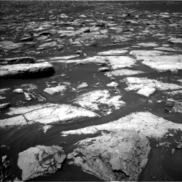Nasa's Mars rover Curiosity acquired this image using its Left Navigation Camera on Sol 1553, at drive 2986, site number 59