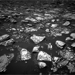 Nasa's Mars rover Curiosity acquired this image using its Right Navigation Camera on Sol 1553, at drive 2872, site number 59