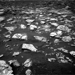 Nasa's Mars rover Curiosity acquired this image using its Right Navigation Camera on Sol 1553, at drive 2890, site number 59