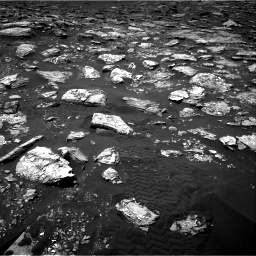 Nasa's Mars rover Curiosity acquired this image using its Right Navigation Camera on Sol 1553, at drive 2896, site number 59
