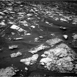 Nasa's Mars rover Curiosity acquired this image using its Right Navigation Camera on Sol 1553, at drive 2938, site number 59