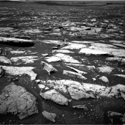 Nasa's Mars rover Curiosity acquired this image using its Right Navigation Camera on Sol 1553, at drive 2950, site number 59