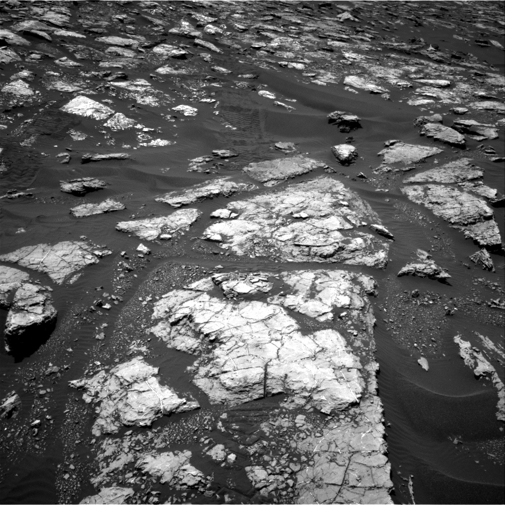Nasa's Mars rover Curiosity acquired this image using its Right Navigation Camera on Sol 1553, at drive 2968, site number 59