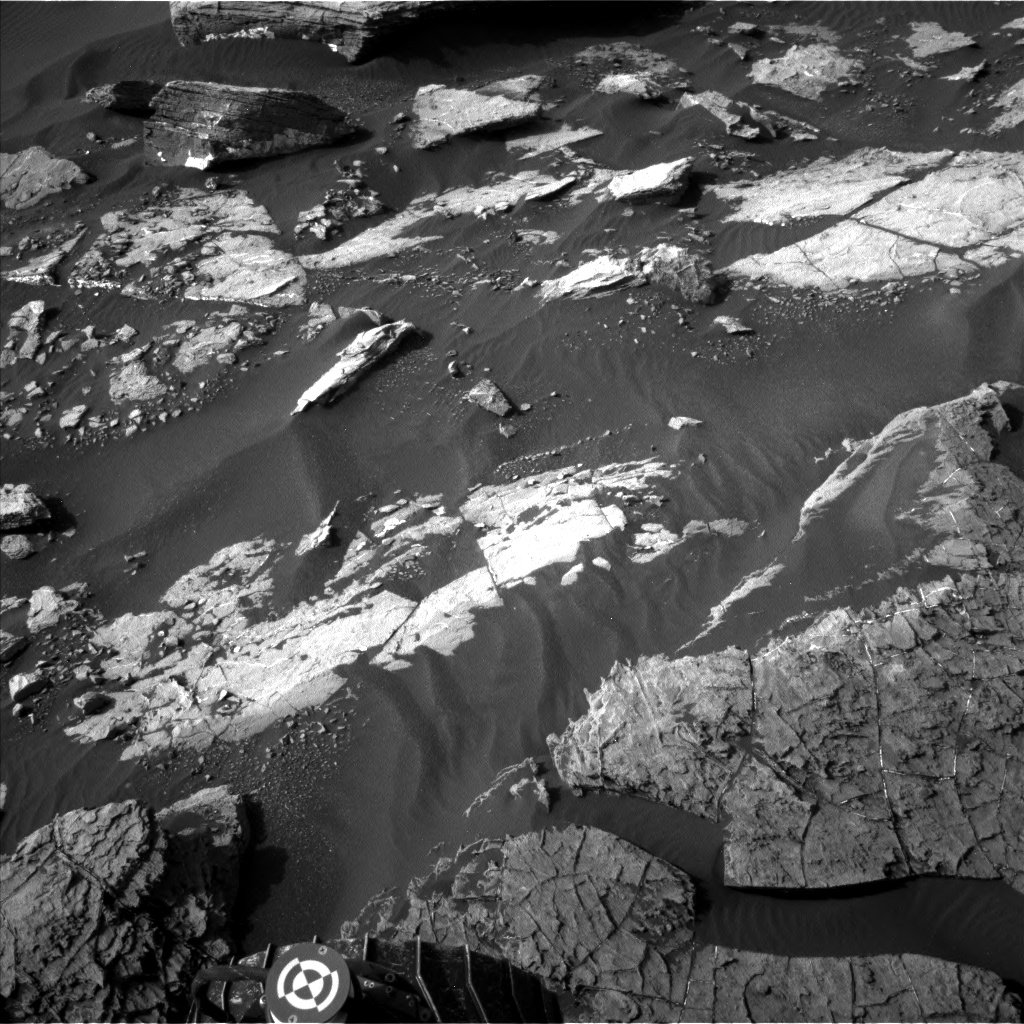 Nasa's Mars rover Curiosity acquired this image using its Left Navigation Camera on Sol 1555, at drive 3016, site number 59