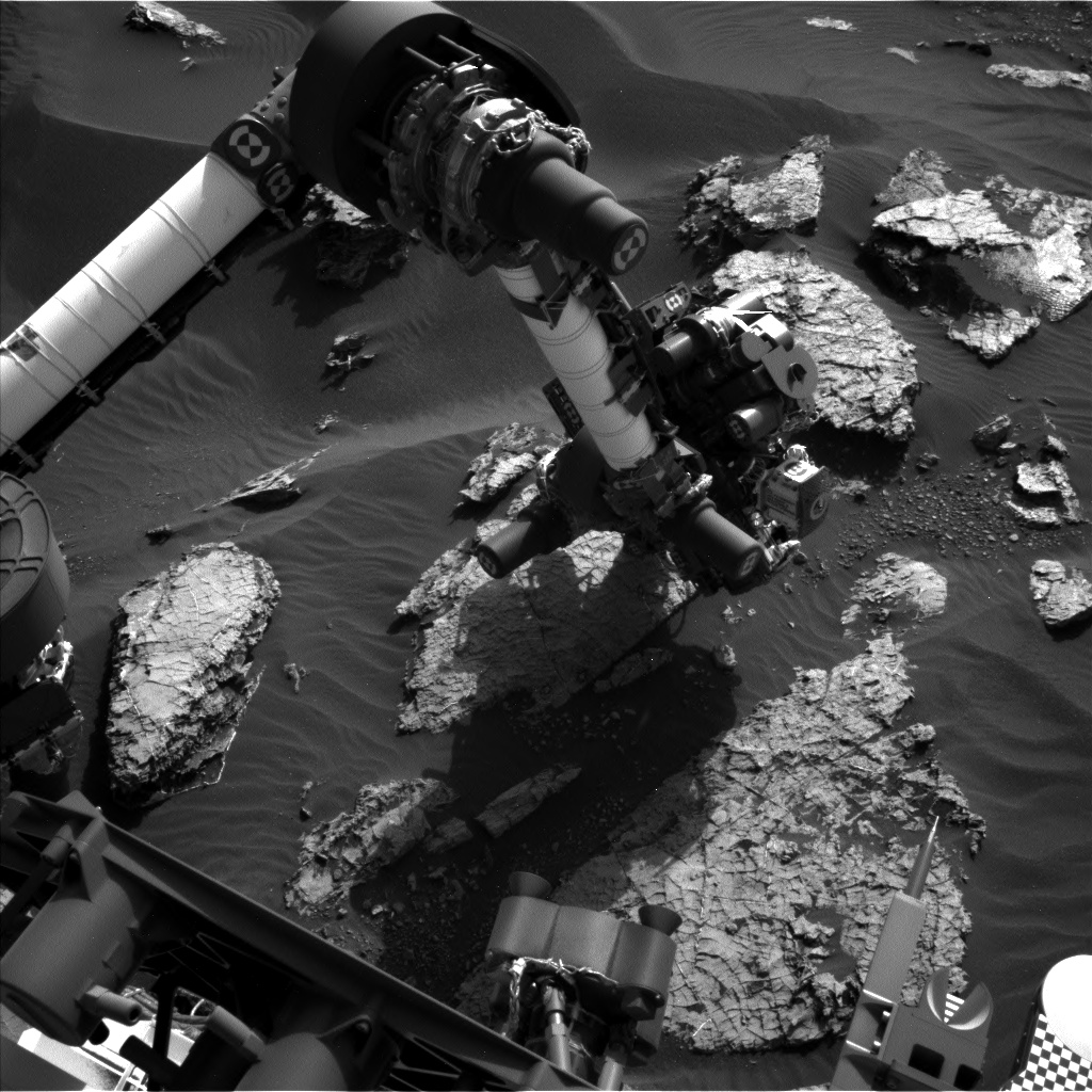 Nasa's Mars rover Curiosity acquired this image using its Left Navigation Camera on Sol 1566, at drive 3016, site number 59