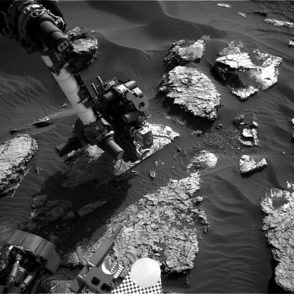 Nasa's Mars rover Curiosity acquired this image using its Right Navigation Camera on Sol 1566, at drive 3016, site number 59