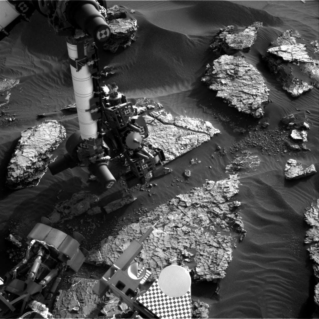 Nasa's Mars rover Curiosity acquired this image using its Right Navigation Camera on Sol 1569, at drive 3016, site number 59