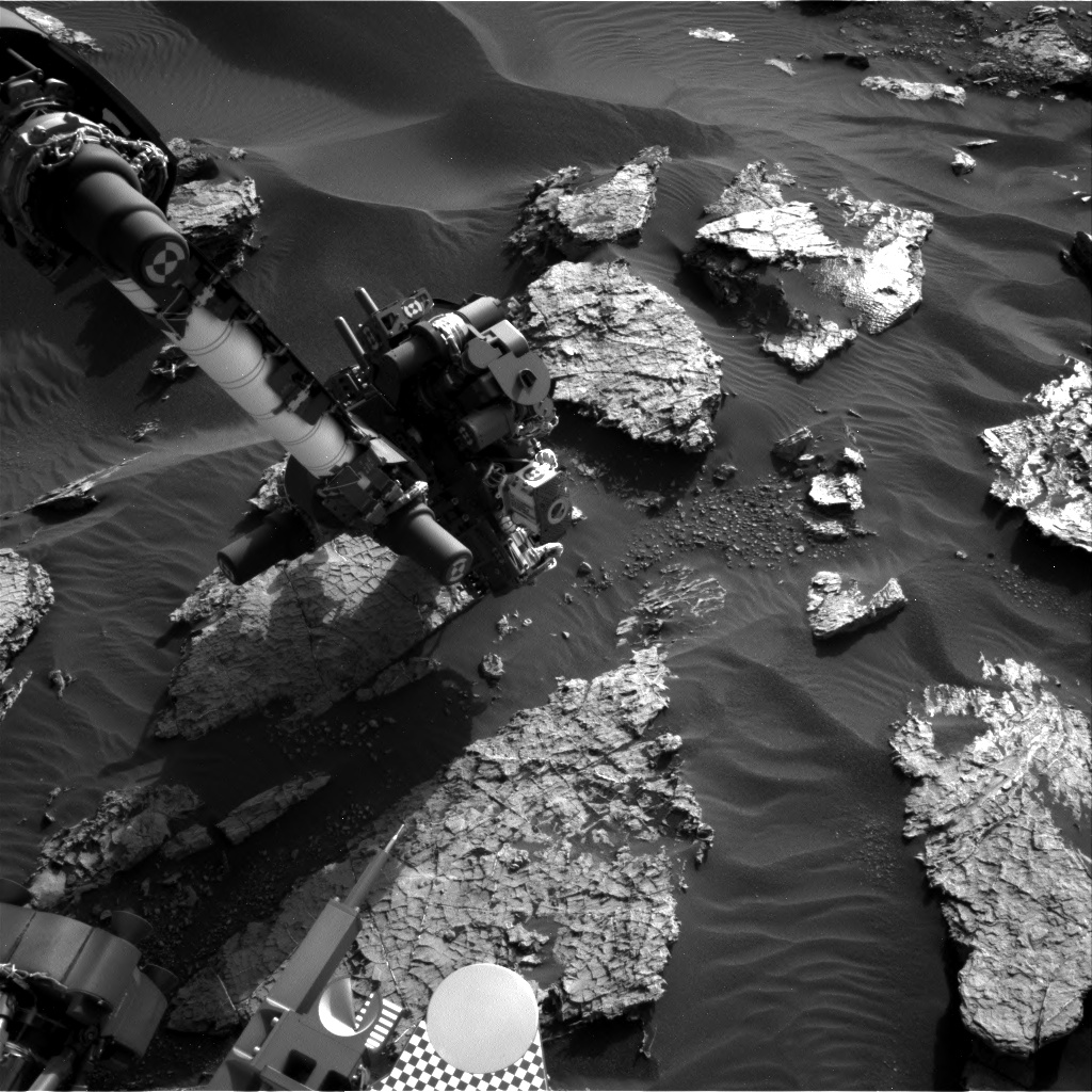 Nasa's Mars rover Curiosity acquired this image using its Right Navigation Camera on Sol 1570, at drive 3016, site number 59