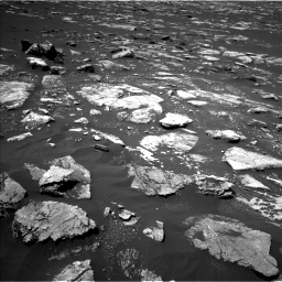 Nasa's Mars rover Curiosity acquired this image using its Left Navigation Camera on Sol 1571, at drive 3034, site number 59