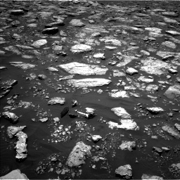 Nasa's Mars rover Curiosity acquired this image using its Left Navigation Camera on Sol 1571, at drive 3118, site number 59