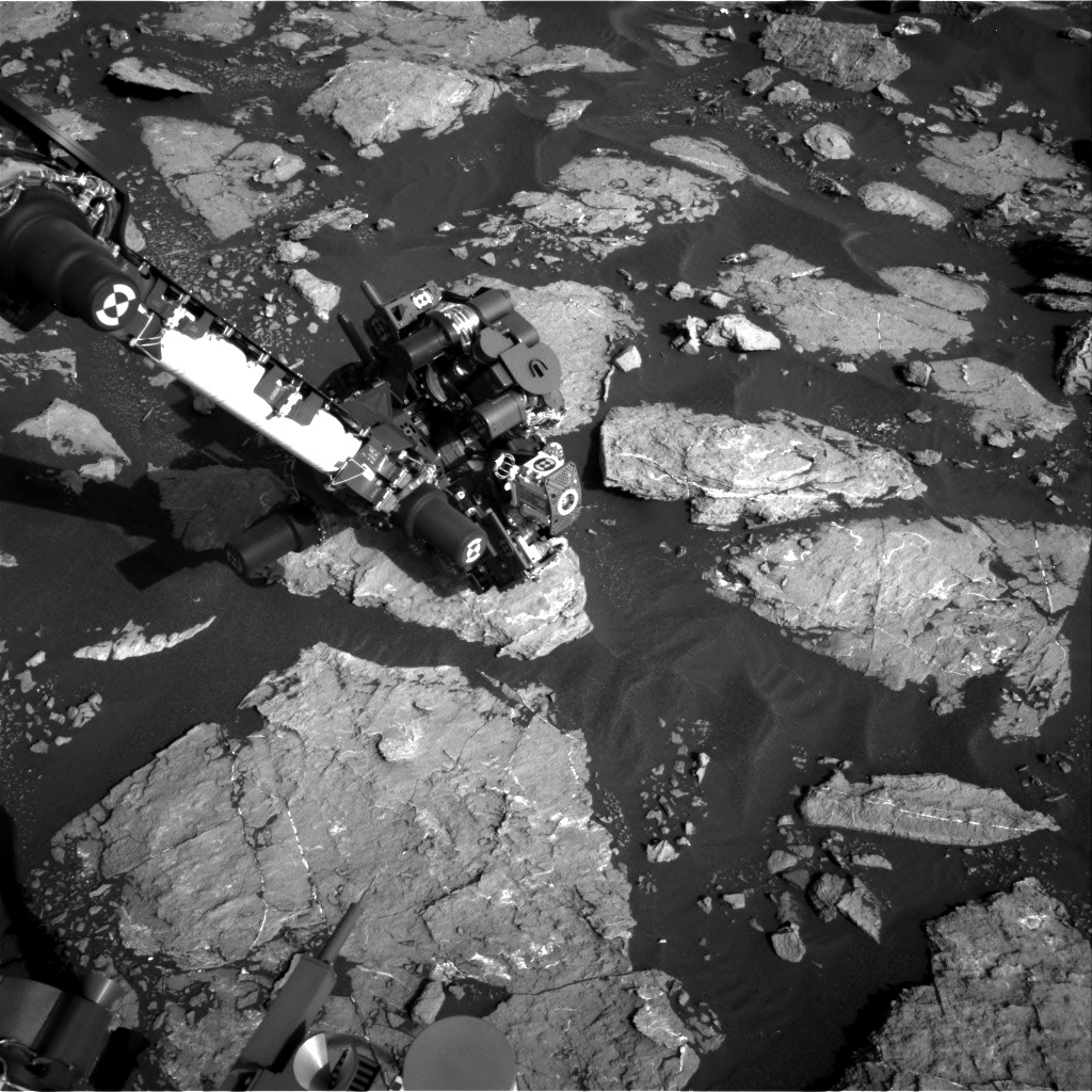Nasa's Mars rover Curiosity acquired this image using its Right Navigation Camera on Sol 1572, at drive 0, site number 60