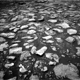 Nasa's Mars rover Curiosity acquired this image using its Left Navigation Camera on Sol 1574, at drive 6, site number 60