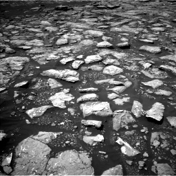 Nasa's Mars rover Curiosity acquired this image using its Left Navigation Camera on Sol 1574, at drive 12, site number 60