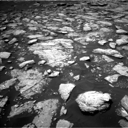 Nasa's Mars rover Curiosity acquired this image using its Left Navigation Camera on Sol 1574, at drive 24, site number 60