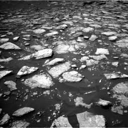 Nasa's Mars rover Curiosity acquired this image using its Left Navigation Camera on Sol 1574, at drive 42, site number 60
