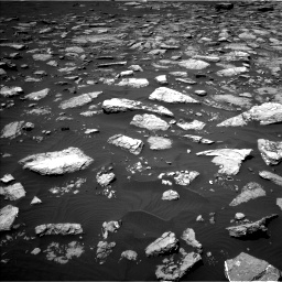 Nasa's Mars rover Curiosity acquired this image using its Left Navigation Camera on Sol 1574, at drive 60, site number 60