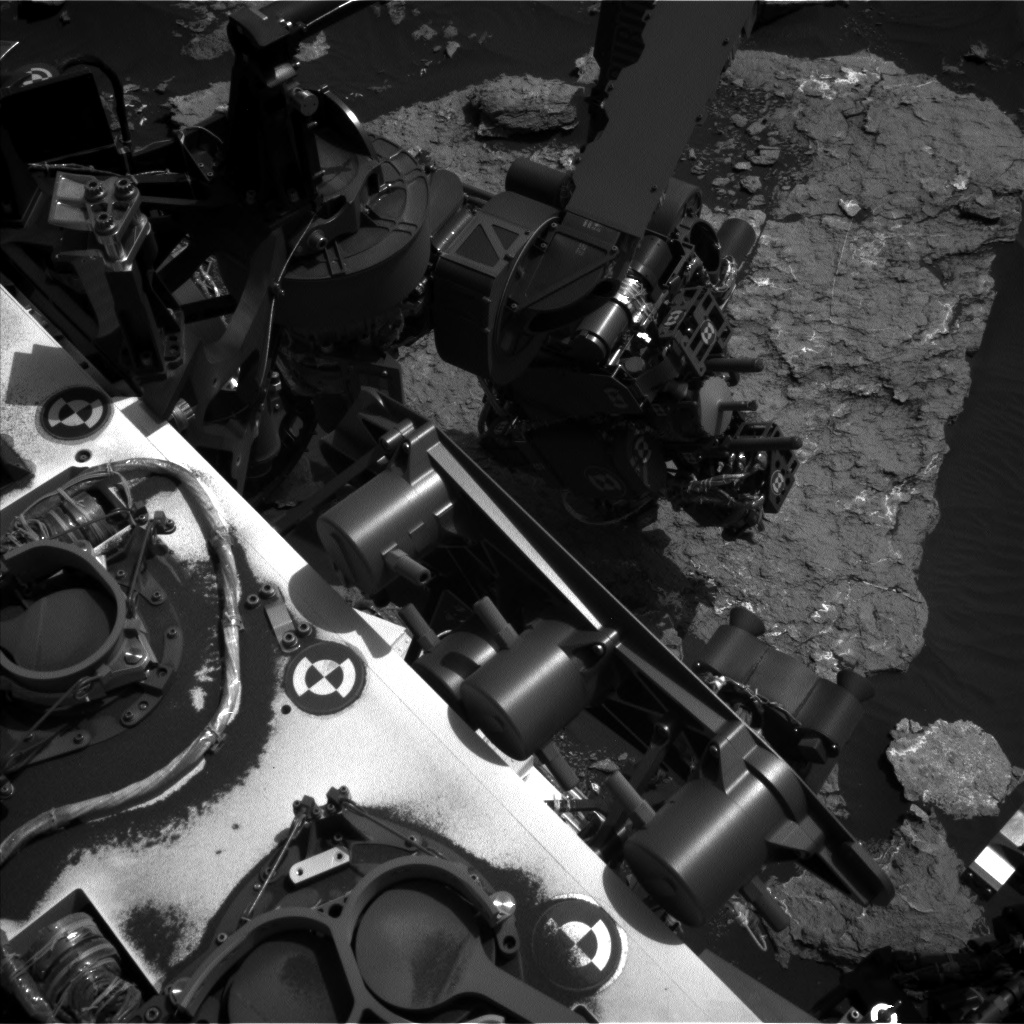 Nasa's Mars rover Curiosity acquired this image using its Left Navigation Camera on Sol 1577, at drive 396, site number 60