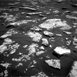 Nasa's Mars rover Curiosity acquired this image using its Left Navigation Camera on Sol 1577, at drive 468, site number 60