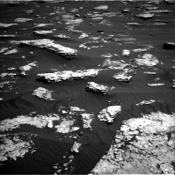 Nasa's Mars rover Curiosity acquired this image using its Left Navigation Camera on Sol 1577, at drive 492, site number 60