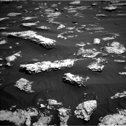 Nasa's Mars rover Curiosity acquired this image using its Left Navigation Camera on Sol 1577, at drive 498, site number 60