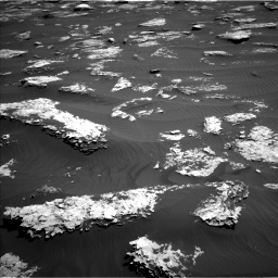 Nasa's Mars rover Curiosity acquired this image using its Left Navigation Camera on Sol 1577, at drive 504, site number 60
