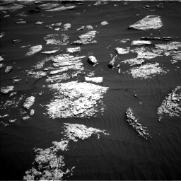 Nasa's Mars rover Curiosity acquired this image using its Left Navigation Camera on Sol 1577, at drive 546, site number 60