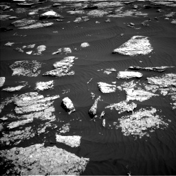 Nasa's Mars rover Curiosity acquired this image using its Left Navigation Camera on Sol 1577, at drive 558, site number 60