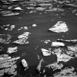 Nasa's Mars rover Curiosity acquired this image using its Left Navigation Camera on Sol 1577, at drive 564, site number 60