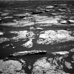 Nasa's Mars rover Curiosity acquired this image using its Left Navigation Camera on Sol 1577, at drive 624, site number 60