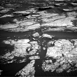 Nasa's Mars rover Curiosity acquired this image using its Left Navigation Camera on Sol 1577, at drive 636, site number 60