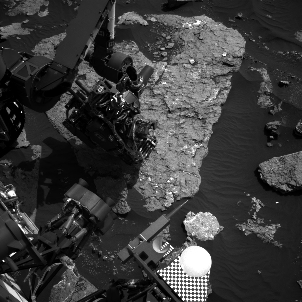 Nasa's Mars rover Curiosity acquired this image using its Right Navigation Camera on Sol 1577, at drive 396, site number 60