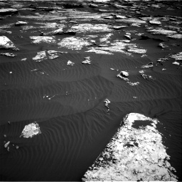 Nasa's Mars rover Curiosity acquired this image using its Right Navigation Camera on Sol 1577, at drive 582, site number 60