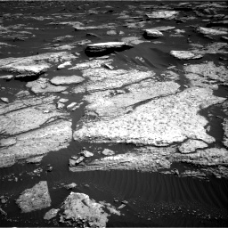 Nasa's Mars rover Curiosity acquired this image using its Right Navigation Camera on Sol 1577, at drive 654, site number 60