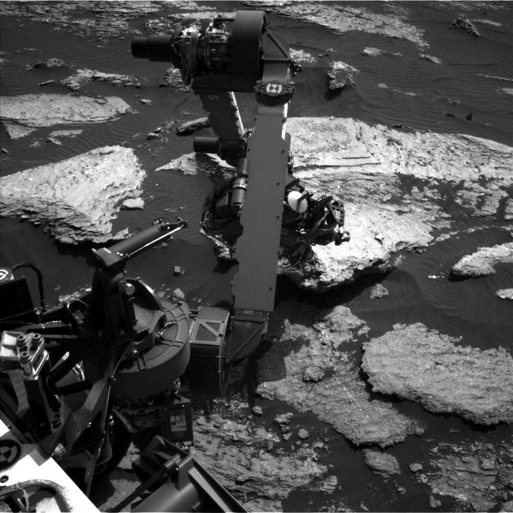 Nasa's Mars rover Curiosity acquired this image using its Left Navigation Camera on Sol 1578, at drive 684, site number 60