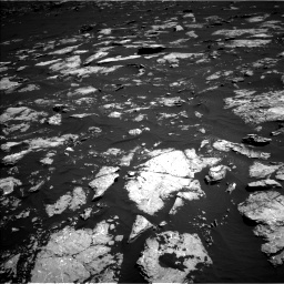 Nasa's Mars rover Curiosity acquired this image using its Left Navigation Camera on Sol 1578, at drive 774, site number 60