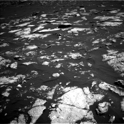 Nasa's Mars rover Curiosity acquired this image using its Left Navigation Camera on Sol 1578, at drive 780, site number 60